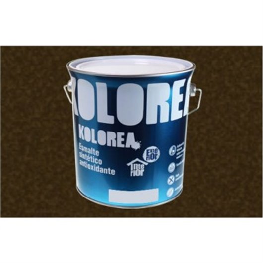 Esmalte Sintetico Antioxido Forja 4 L Marron Kolorea