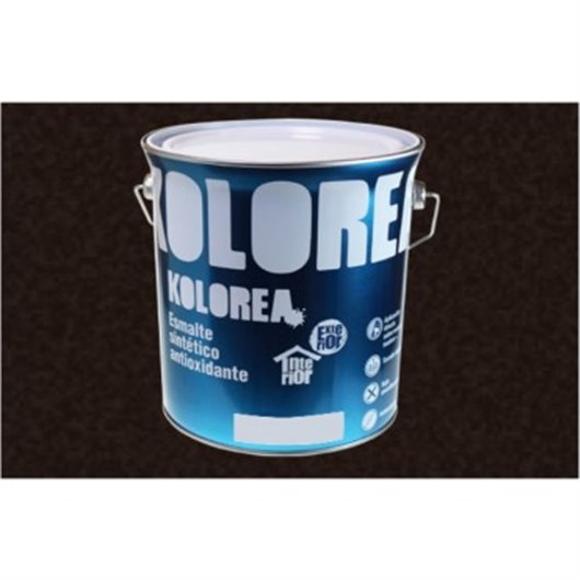 Esmalte Sintetico Antioxido Forja 4L Negro Kolorea