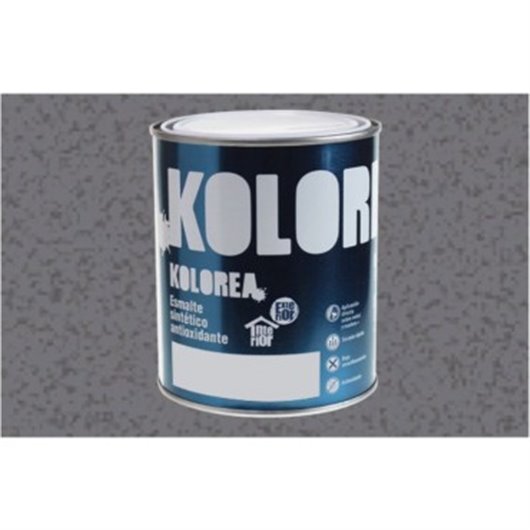 Esmalte Sintetico Antioxido Forja 750 Ml Gris Kolorea