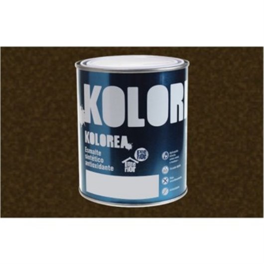 Esmalte Sintetico Antioxido Forja 750 Ml Marron Kolorea