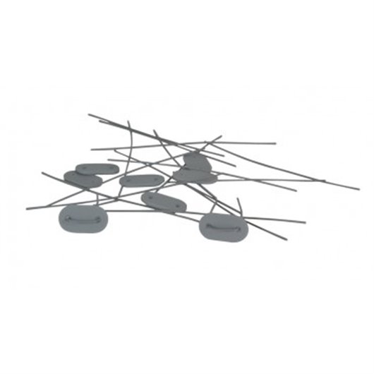 Fijacion Caizo Pcv 26 Uds Gris Natuur