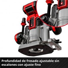 Fresadora Profesional A Bateria Tp-Ro 18 Set Li Bl S/Bateria