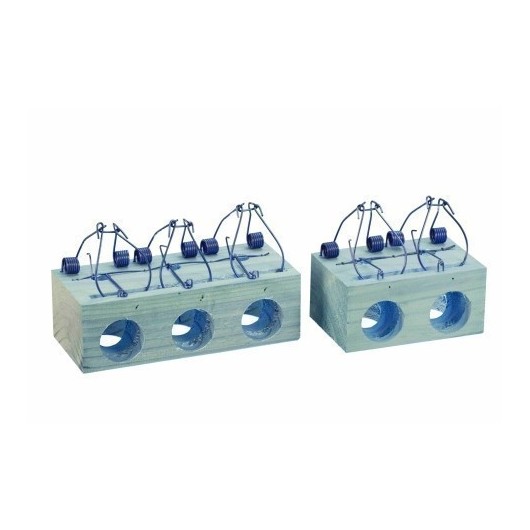 Ratonera 2 Agujeros Sauvic Grande 5256