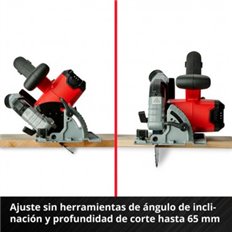 Sierra Circular A Bateria Tp-Cs 18/190 Li Bl S/Bateria