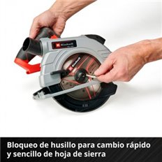 Sierra Circular A Bateria Tp-Cs 18/190 Li Bl S/Bateria