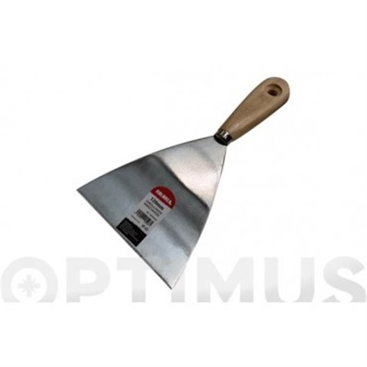 Espatula Pintor Acero Mango Madera 120 Mm Kolorea