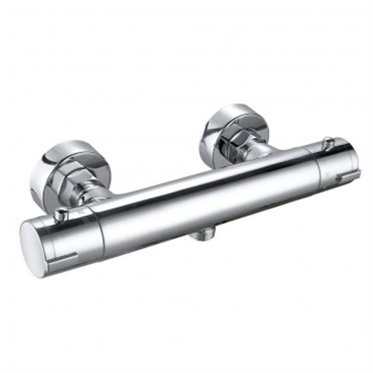 Grifo Monomando Termostatico Ducha Coral Cromo Artic