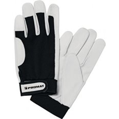 Guante Napa Cabra/Textil Main Gr/Ne T 10 Promat