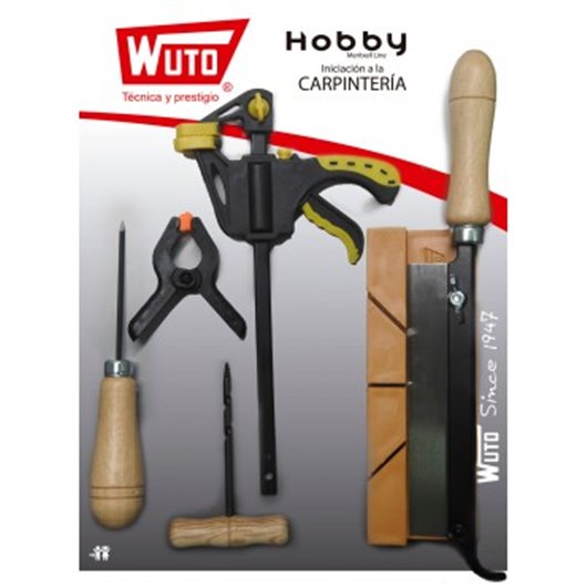 Herramientas Marqueteria Kit Iniciacion 6 Pz Hobby Wuto 6