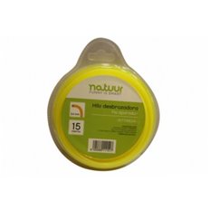 Hilo Nilon Desbrozadora Cuadrado  2,4 Mm 15 M Natuur