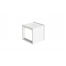 Lampara Pared Interior Cuadrada Inalambrico Blanca Box 8 300Lm 3000K Ip20 Newgarden