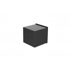 Lampara Pared Interior Cuadrada Inalambrico Negra Box 8 300Lm 3000K Ip20 Newgarden