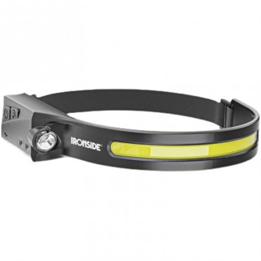 Linterna Frontal Led Recargable 350Lm Linterna Frontal Led Recargable 350Lm Cob 15 Ironside