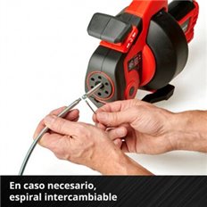 Limpiador De Tuberias A Bateria Te-Da 18/760 Li S/Bateria