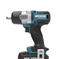 Llave De Impacto 700Nm Bateria 4.0 Ah Y Cargador Wesco