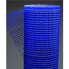 Malla Revocos Fibra Vidrio Mortero Azul 10X10 50Mt