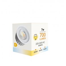 Mini Modulo Para Foco Gu10 Led 7W 700Lm 3Cct 3000K-4000K-6000K, 38 Cristalrecord