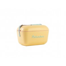 Nevera Rigida Retro Polar Box 20L Amarillo - Verde Agua Pop Polisur