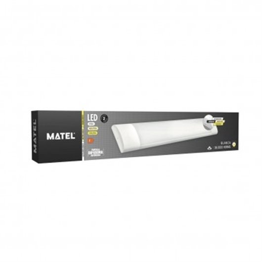Pantalla Led Pc Aluminio 60Cm 24W 2200Lm Cct Ip20 Matel