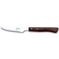 Cuchillo Cocina Chuletero 110Mm Mango Madera  Inox Arcos 371501