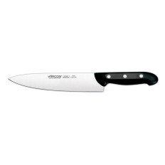 Cuchillo Cocina Cocinero  215Mm Mango Polioximetileno  Negro  Inox Arcos 151000