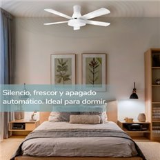 Ventilador Techo Blanco 132Cm 65W Hjm