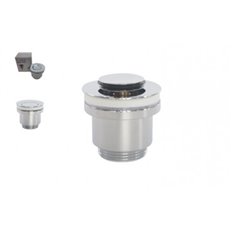 Valvula Click-Clack Laton Cromado Pequea Hidrotecnoagua