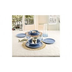Vajilla Ceramica 12 Pzs Moana Bidasoa Azul Adi