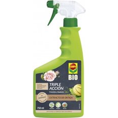 Triple Accion Insecticida + Fungicida + Acaricida 750 Ml Compo