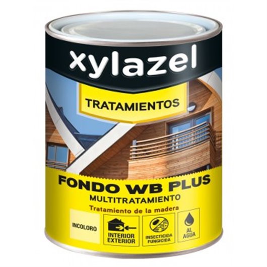 Tratamiento Protector Madera Fondo Plus Wb 750 Ml Xylazel