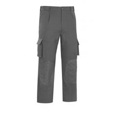 Pantalon Trabajo T48 Tergal Gris Cargo Mltibol Pcm80Gr Vesin