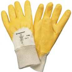 Guante Nitrilo Labio Amarillo T 8 Promat