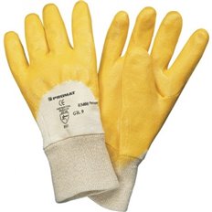 Guante Nitrilo Extra Ems Amarillo T 8 Promat