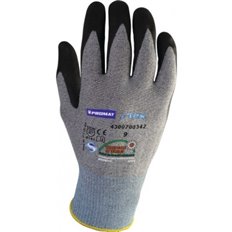 Guante Textil Recubrimiento Nitrilo Flex Gr/Ne T 9 Promat