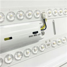 Pantalla Led Plafon Pc Aluminio 120Cm 50W 5300Lm Cct Ip20 Matel