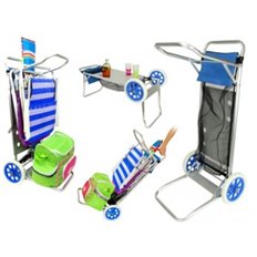 Carro Porta Sillas Playa 52 X 37 X 105 Cm Juinsa