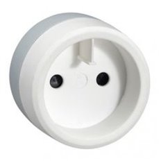 Adaptador Enchufe Viaje 2P Blanco Eur/Usa Legrand