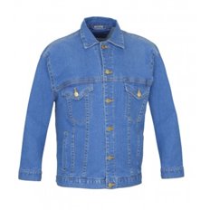 Cazadora Vaquera T50 Algod Botones Azul Jeans Ae82 Vesin