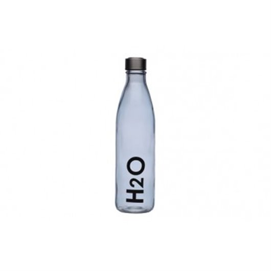 Botella Agua H2O 1 L Azul Versa