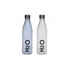 Botella Agua H2O 1 L Azul Versa