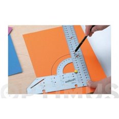 Escuadra Metalica Universal 20 X 30 Cm Wolfcraft