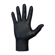 Guante Desechable Nitrilo Agility Grip Negro 50 Uds Talla 10 Juba