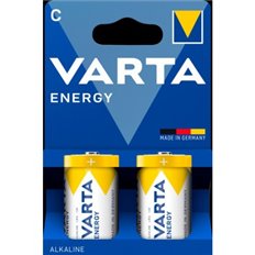 Pila Alcalina Energy Lr14C 2 Unidades Varta