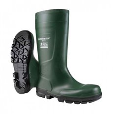 Bota Agua Seguridad S5 Work-It Verde Talla 42 Dunlop