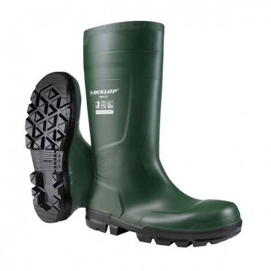 Bota Agua Seguridad S5 Work-It Verde Talla 46 Dunlop