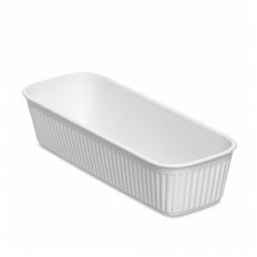 Cesta Ordenacion Baobab Blanca 9 X 24 X 5,5 Cm Tatay