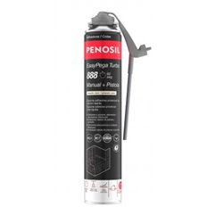 Espuma Adhesiva Easypega Turbo 888 2 En 1 Amarillo Claro 750 Ml Penosil