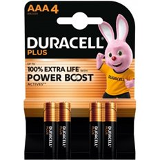 Pila Alcalina Power Boost Lr03-Aaa Bl4 Duracell