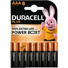 Pila Alcalina Power Boost Lr03-Aaa Pack 8 Duracell