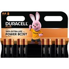 Pila Alcalina Power Boost Lr06-Aa Pack 8 Duracell